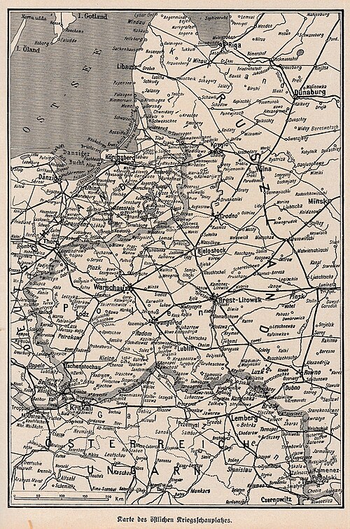 Східний фронт Першої світової війни, 1914 р.