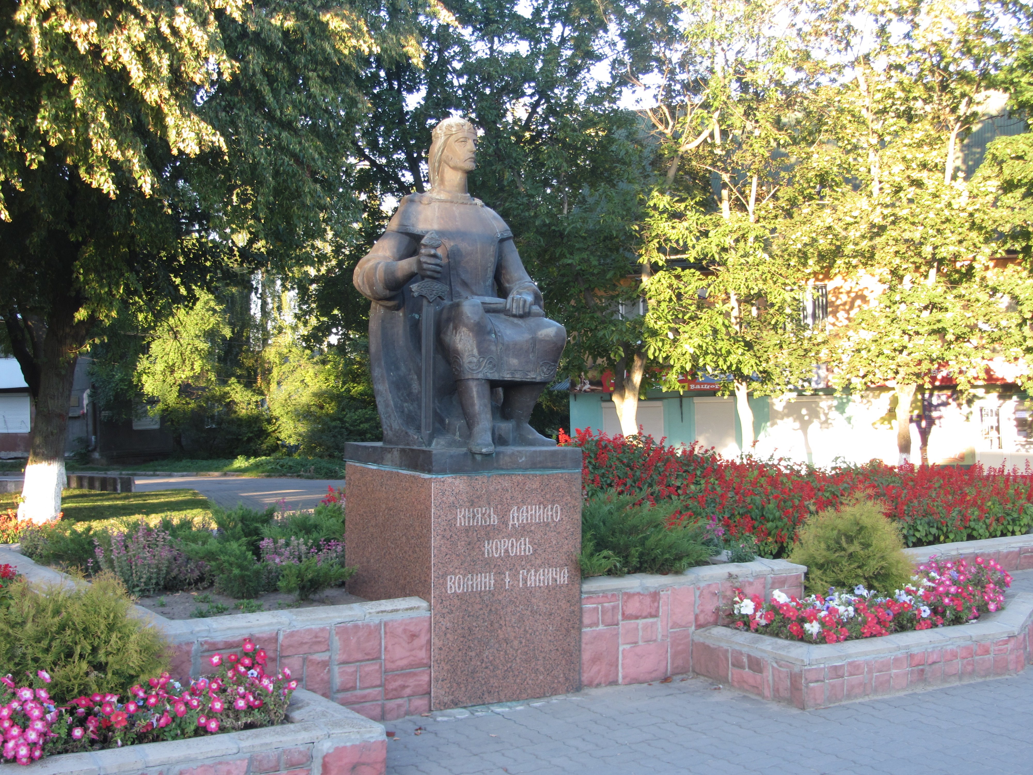 Данило Романович — князь і король Русі, коронований 1253 р. у Дорогочині. Фото: АртурБіберін / Wikimedia Commons, CC BY-SA 4.0.